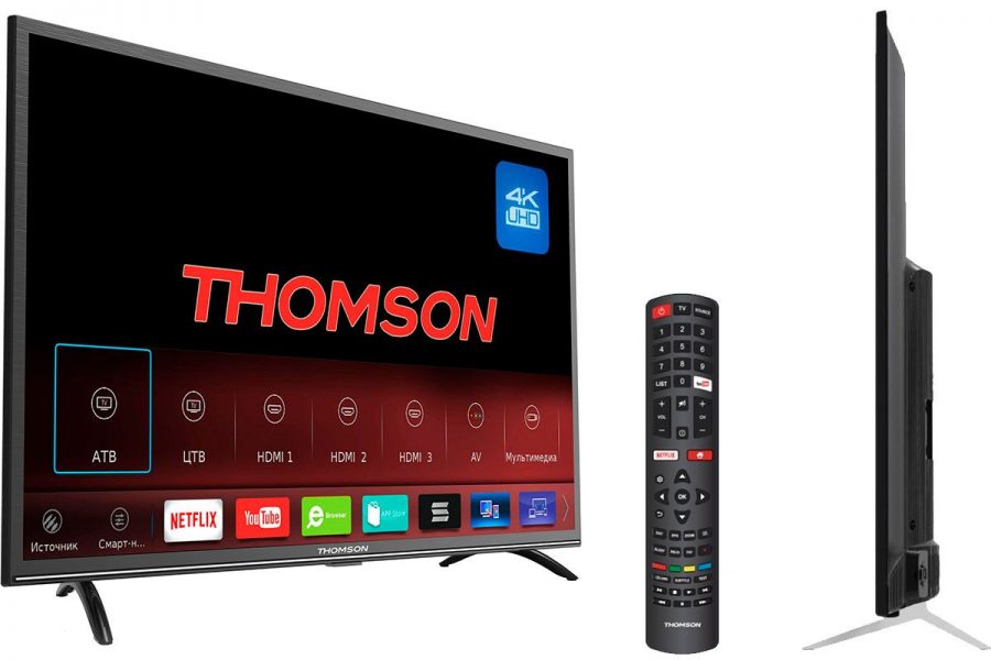 👍 Телевизоры Thomson (Томсон) 2020-2021: модельный ряд, характеристики ...